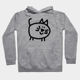 Cute Animals Round Kitty Cat Hoodie